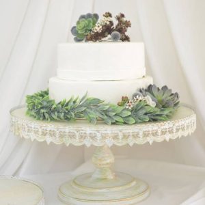 Vintage Metal Cake Stand