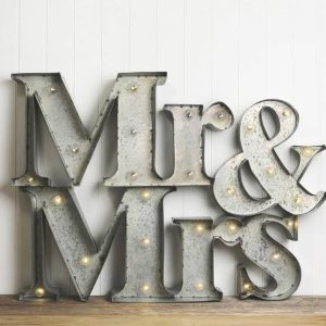 Wedding Lighted Signs